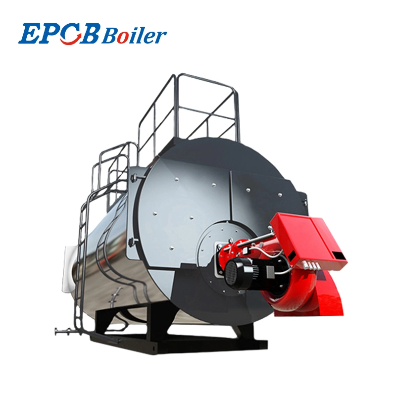 Fuel Oil Fired Three Pass Wetback Fire Tube 4thp Steam Boiler for Lanudry