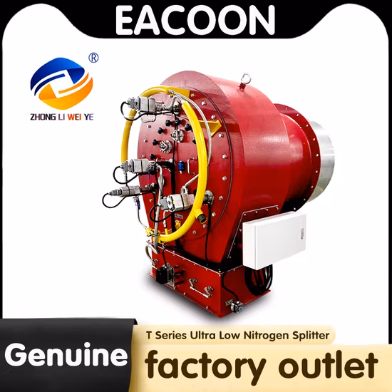 Eacoon 가스 버너 T 시리즈 초저 질소 분배기 산업용 보일러 버너 원래 정품 중국 브랜드 공장 생산 및 판매